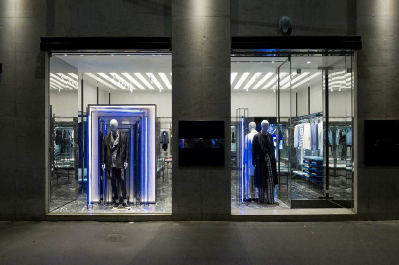 La Perla Uomo, via Manzoni – Milan